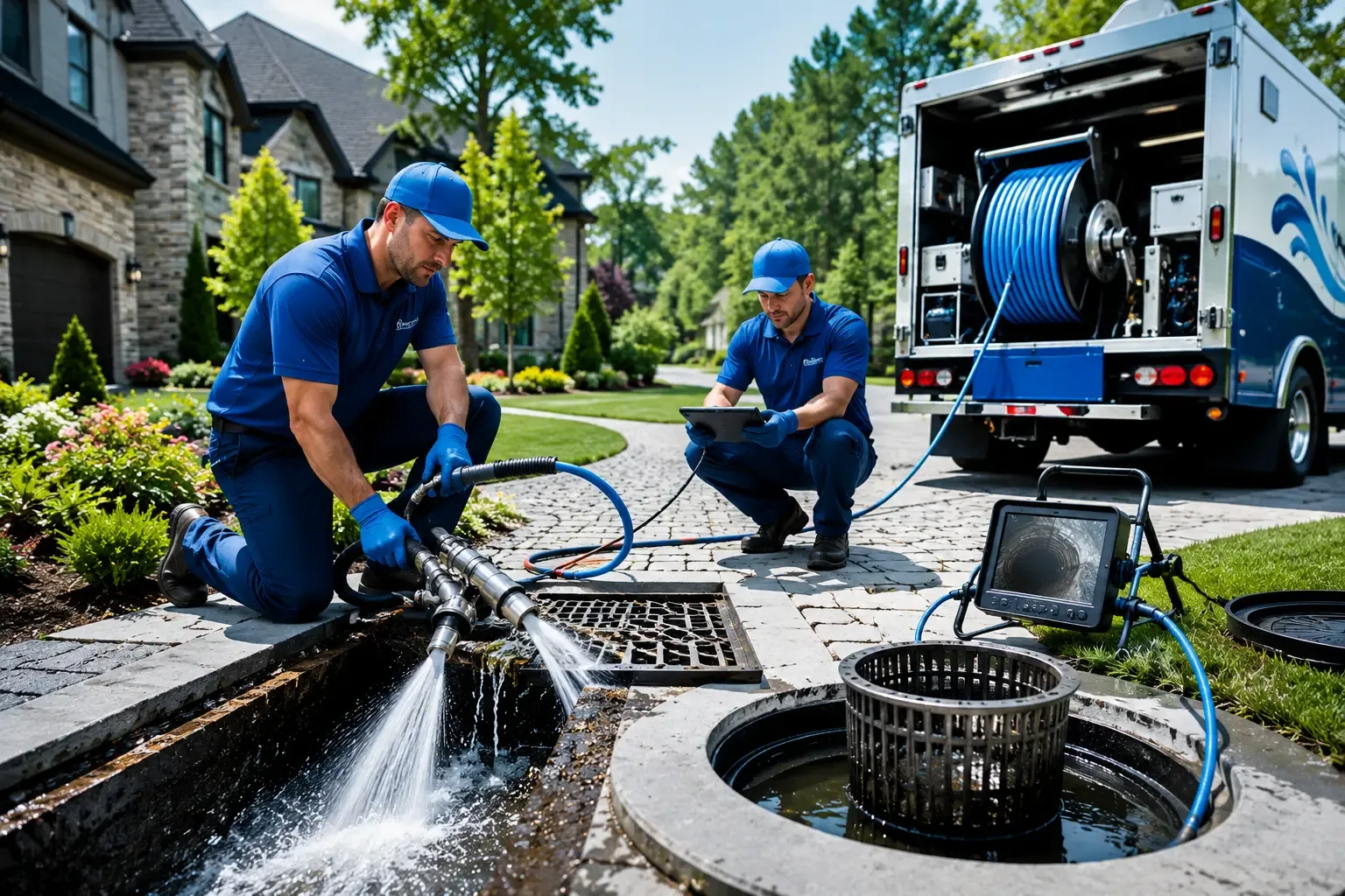 Local outdoor drain cleaning professionals in Humble, TX